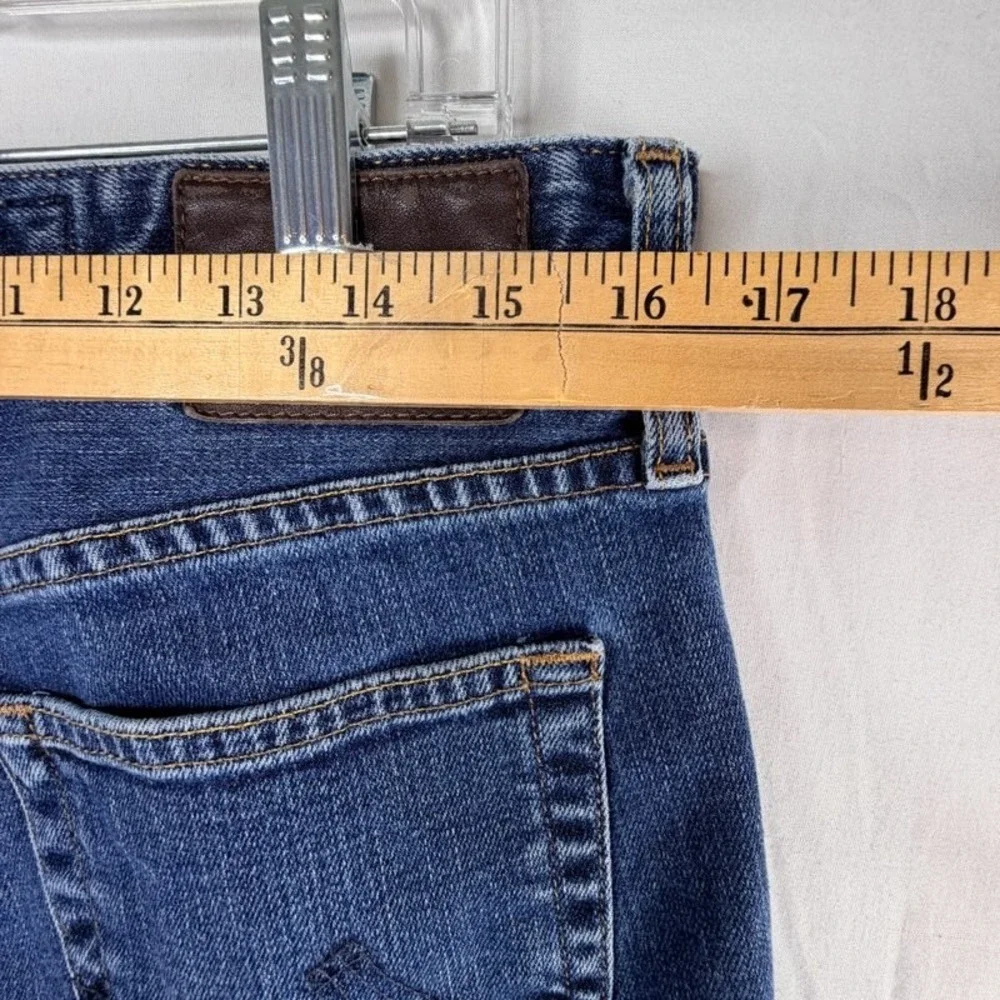 AG Adriano Goldschmied B-Type II Straight Leg Jeans Blue Mens 33x31